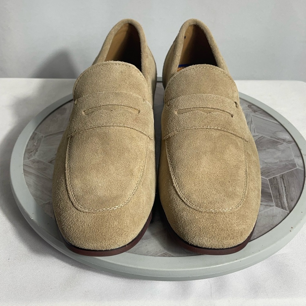 Bar III Tan Suede Loafers